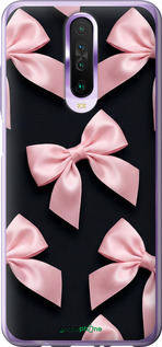 Силіконовий чехол Coquette Ribbons Dark Coquette для Xiaomi Redmi K30 - 6767u-1836 изображение 