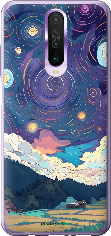 2D пластиковий чехол Креативний арт для Xiaomi Redmi K30 - 6322t-1836 изображение 