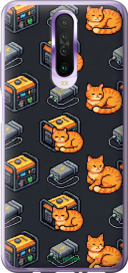 Силиконовый чехол Autonomous Zone для Xiaomi Redmi K30 - 6771u-1836 изображение 