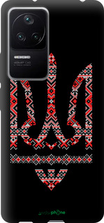 TPU чехол Герб - вышиванка на черном фоне для Xiaomi Redmi K40S - 1196b-2582 изображение 