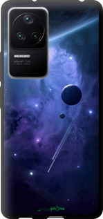 TPU чехол Планеты в синем космосе для Xiaomi Redmi K40S - 171b-2582 изображение 