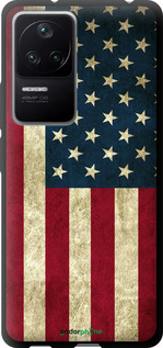TPU чехол Флаг США для Xiaomi Redmi K40S - 395b-2582 изображение 