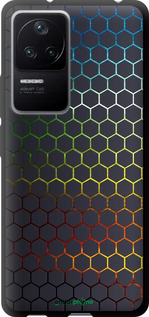 TPU чехол Переливающиеся соты для Xiaomi Redmi K40S - 498b-2582 изображение 