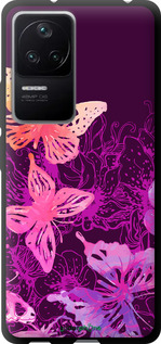 TPU чехол Бабочки v2 для Xiaomi Redmi K40S - 5475b-2582 изображение 