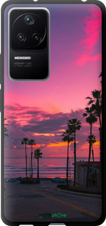 TPU чехол Пальмы для Xiaomi Redmi K40S - 5873b-2582 изображение 