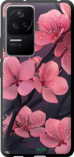 TPU чехол 'Пурпурная сакура' для Xiaomi Redmi K40S изображение 4
