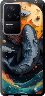 TPU чехол Кит в космосе для Xiaomi Redmi K40S - 6328b-2582 изображение 