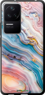 TPU чехол Мрамор красивый для Xiaomi Redmi K40S - 6376b-2582 изображение 