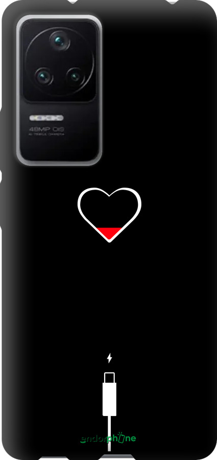 TPU чехол Підзарядка серця для Xiaomi Redmi K40S - 4274b-2582 изображение 