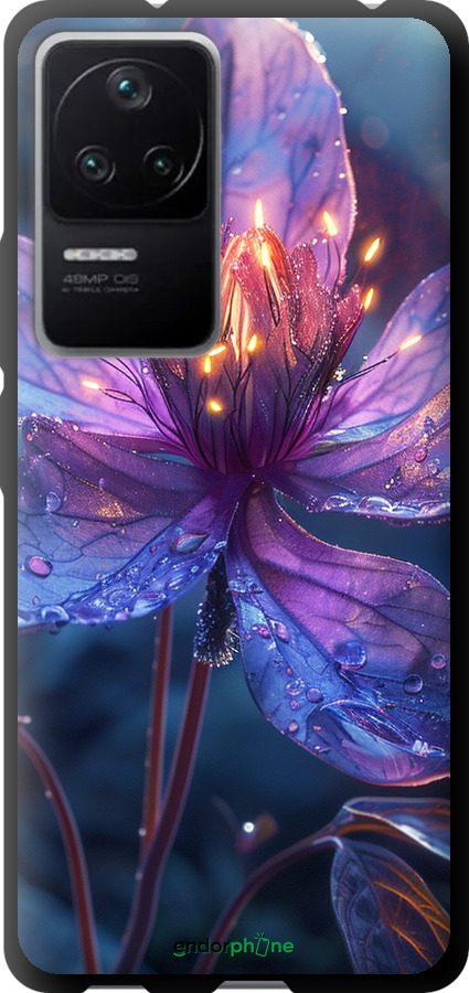 TPU чехол Магічна квітка для Xiaomi Redmi K40S - 6038b-2582 изображение 
