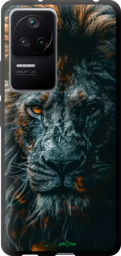 TPU чехол Лев в сумерках для Xiaomi Redmi K40S - 6154b-2582 изображение 