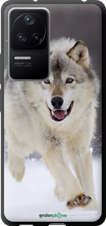 TPU чехол Бегущий волк для Xiaomi Redmi K40S - 826b-2582 изображение 
