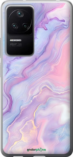 Силіконовий чохол 'Нежный мрамор' для Xiaomi Poco F4 -  зображення 6