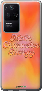 Силиконовый чехол Aura Gradient Main Character Energy Aesthetic Y2K для Xiaomi Redmi K40S - 6783u-2582 изображение 