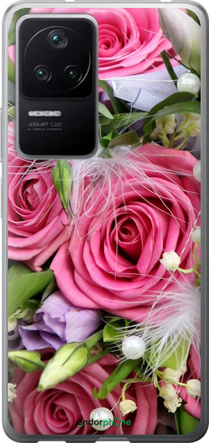 

Силіконовий чохол "Ніжність" для Xiaomi Redmi K40S, Рожевий