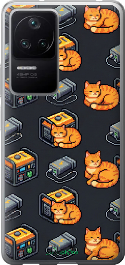 Силиконовый чехол Autonomous Zone для Xiaomi Redmi K40S - 6771u-2582 изображение 