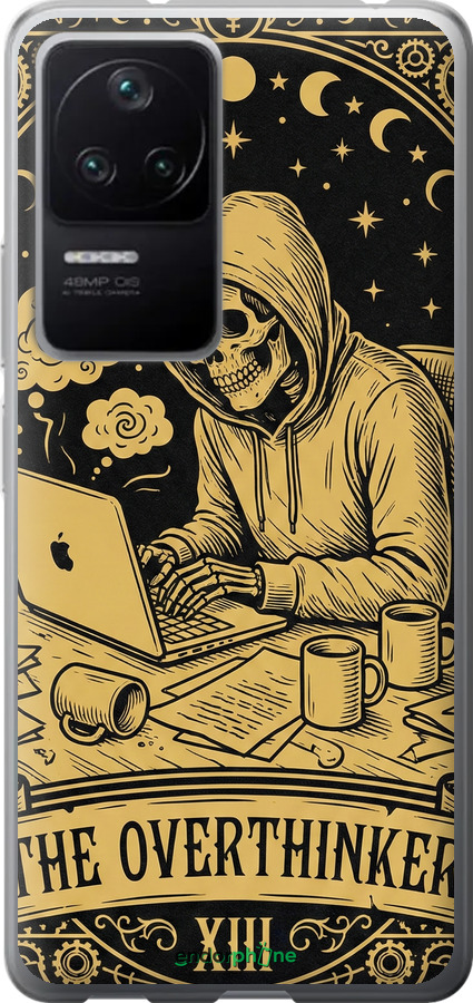 Силиконовый чехол The Overthinker для Xiaomi Redmi K40S - 6774u-2582 изображение 