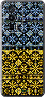 Силиконовый чехол Жовто-блакитна вишиванка для Xiaomi Redmi K60 Pro - 1169u-3457 изображение 