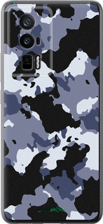Силиконовый чехол Камуфляж v4 для Xiaomi Redmi K60 Pro - 1182u-3457 изображение 