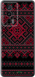Силиконовый чехол Вышиванка 52 для Xiaomi Redmi K60 Pro - 1763u-3457 изображение 