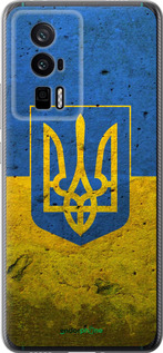 Силиконовый чехол Флаг и герб Украины 2 для Xiaomi Redmi K60 Pro - 378u-3457 изображение 