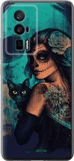 Силиконовый чехол Fantasy girl для Xiaomi Redmi K60 Pro - 4133u-3457 изображение 