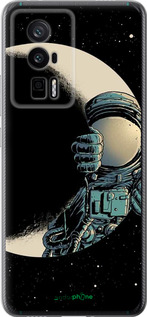 Силиконовый чехол Астронавт для Xiaomi Redmi K60 Pro - 4134u-3457 изображение 