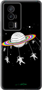 Силиконовый чехол Лунная карусель для Xiaomi Redmi K60 Pro - 4136u-3457 изображение 