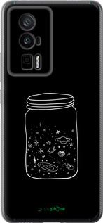 Силиконовый чехол Космос в банке для Xiaomi Redmi K60 Pro - 4297u-3457 изображение 