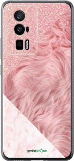 Силіконовий чехол Рожеві текстури для Xiaomi Redmi K60 Pro - 4343u-3457 изображение 