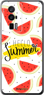 Силиконовый чехол Hello Summer для Xiaomi Redmi K60 Pro - 4356u-3457 изображение 