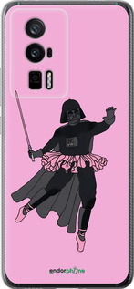Силиконовый чехол Pink Wader для Xiaomi Redmi K60 Pro - 4456u-3457 изображение 