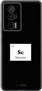 Силіконовий чехол Сарказм для Xiaomi Redmi K60 Pro - 4501u-3457 изображение 