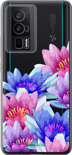 Силіконовий чехол Лотос для Xiaomi Redmi K60 Pro - 4862u-3457 изображение 