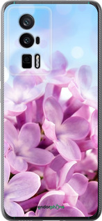 Силиконовый чехол Сирень для Xiaomi Redmi K60 Pro - 527u-3457 изображение 