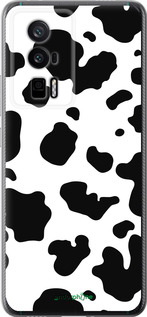 Силиконовый чехол Шкура коровы для Xiaomi Redmi K60 Pro - 5576u-3457 изображение 