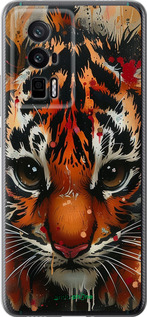 Силіконовий чехол Mini tiger для Xiaomi Redmi K60 Pro - 6052u-3457 изображение 
