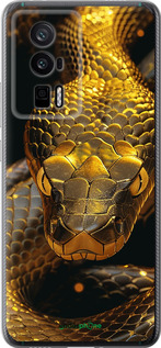 Силиконовый чехол Golden snake для Xiaomi Redmi K60 Pro - 6072u-3457 изображение 