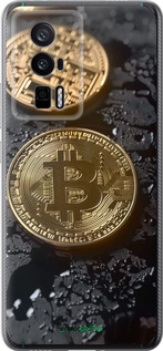 Силиконовый чехол Вулканический Bitcoin для Xiaomi Redmi K60 Pro - 6092u-3457 изображение 