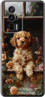 Силиконовый чехол Щенок cocker spaniel для Xiaomi Redmi K60 Pro - 6136u-3457 изображение 
