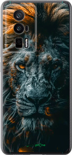 Силіконовий чехол Лев у сутінках для Xiaomi Redmi K60 Pro - 6154u-3457 изображение 