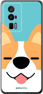 Силиконовый чехол Корги для Xiaomi Redmi K60 Pro - 6280u-3457 изображение 