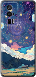Силіконовий чехол Креативний арт для Xiaomi Redmi K60 Pro - 6322u-3457 изображение 