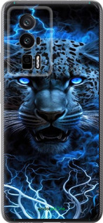 Силиконовый чехол Ледяной леопард для Xiaomi Redmi K60 Pro - 6460u-3457 изображение 