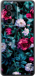 Силиконовый чехол Сад и розы для Xiaomi Redmi K60 Pro - 6483u-3457 изображение 