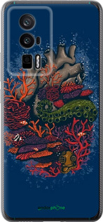 Силиконовый чехол Сердце моря для Xiaomi Redmi K60 Pro - 6506u-3457 изображение 
