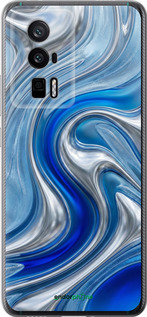 Силиконовый чехол Liquid Chrome для Xiaomi Redmi K60 Pro - 6781u-3457 изображение 