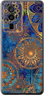 Силіконовий чехол Золотий візерунок для Xiaomi Redmi K60 Pro - 678u-3457 изображение 