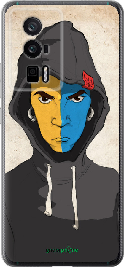 Силиконовый чехол Злой подросток для Xiaomi Redmi K60 Pro - 1053u-3457 изображение 