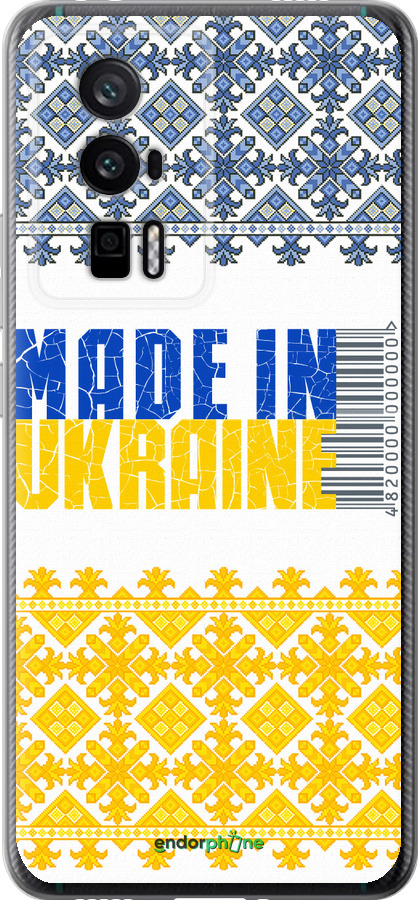 Силиконовый чехол Made in Ukraine для Xiaomi Redmi K60 Pro - 1146u-3457 изображение 